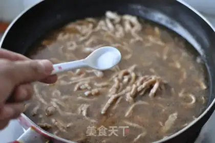 Make Squeeze noodles step 9