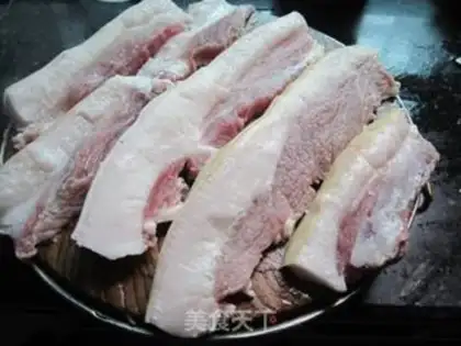 Make ♪ Wind-dry winter meat ♪ step 1