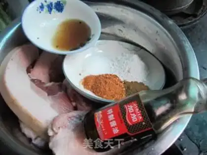 Make ♪ Wind-dry winter meat ♪ step 2