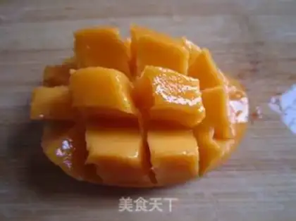 Make Mango balls step 2