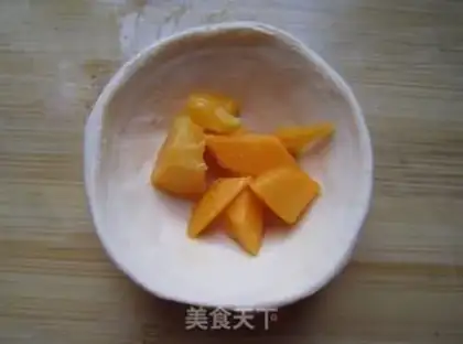 Make Mango balls step 3