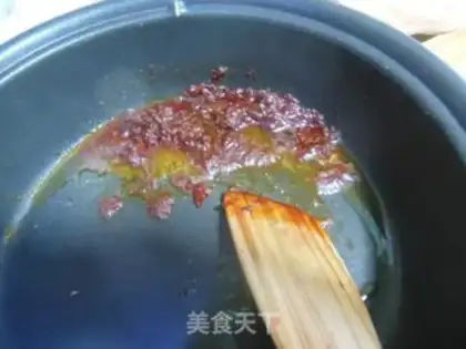 Make Golden needle, fat cow pot step 7
