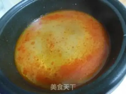 Make Golden needle, fat cow pot step 9
