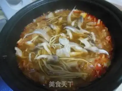 Make Golden needle, fat cow pot step 10