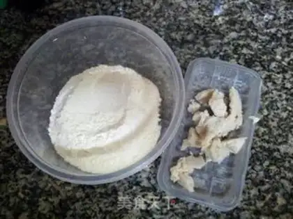 Make Coconut-hot souffle step 1