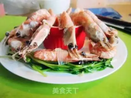 Make Clean pea shrimp step 12