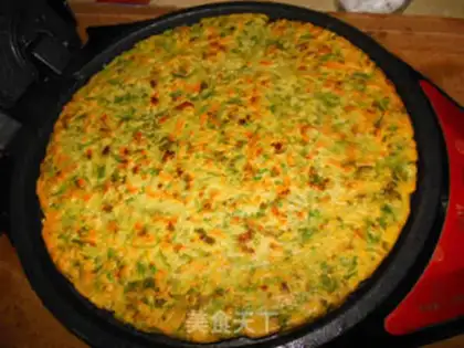 Make Celery omelet pancakes step 10