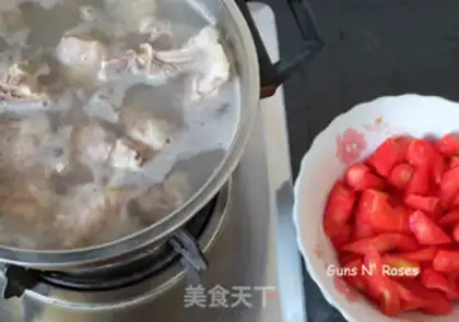Make Carrot burn ribs step 1