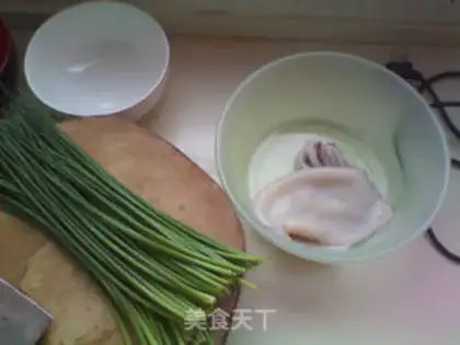 Make Squid squirms, moss dumplings step 0