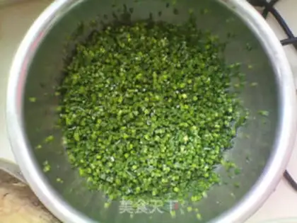 Make Squid squirms, moss dumplings step 1