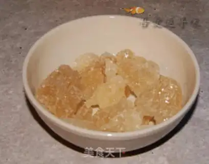 Make Snow papaya sugar step 3