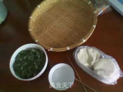 Make Squid squirms, moss dumplings step 4