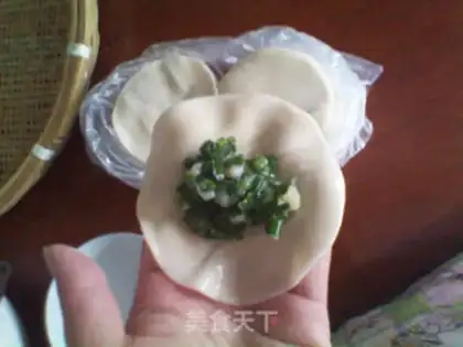 Make Squid squirms, moss dumplings step 5