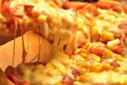 Make The pizza step 16