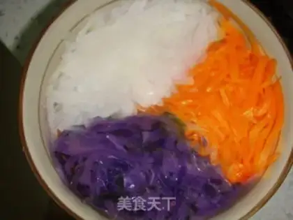 Make Five colours mixed step 2