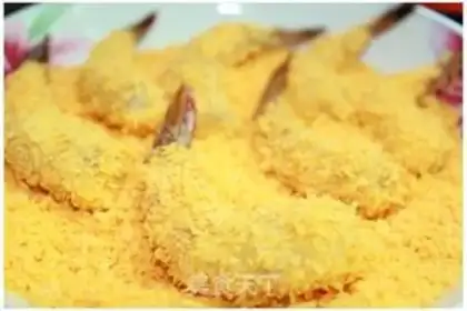 Make Gold phoenix shrimp step 8
