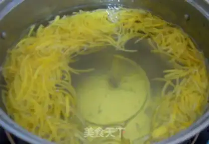Make A tea with honey step 7