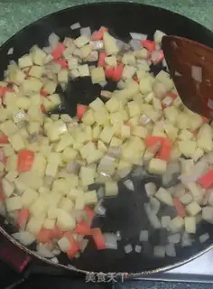 Make Japanese curry chicken step 8