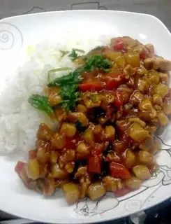Make Japanese curry chicken step 14
