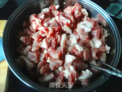 Make Homemade wide sausages step 1