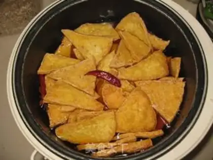 Make Spicy bean dry step 12