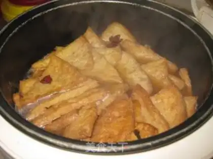 Make Spicy bean dry step 13