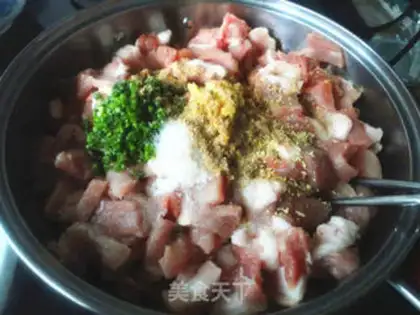 Make Homemade wide sausages step 3