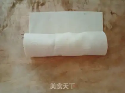 Make Lavender blue vegetable rolls step 7