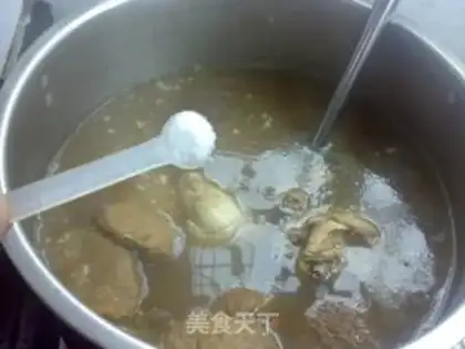 Make Monkey head, chicken soup step 4