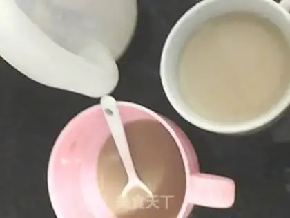 Make Coffee and milk tea step 8