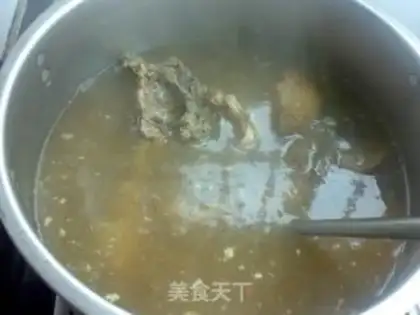 Make Monkey head, chicken soup step 7