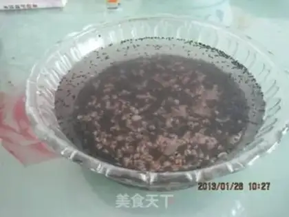 Make Solid kidney congee step 1