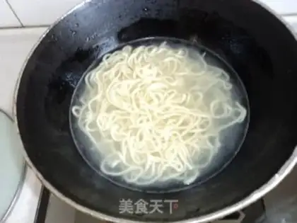 Make Fried noodles step 2