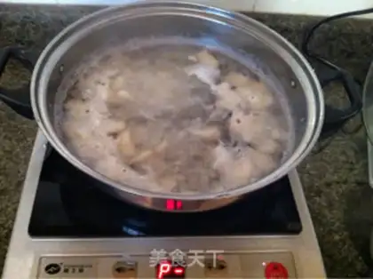 Make Silver sips of white fruit step 3