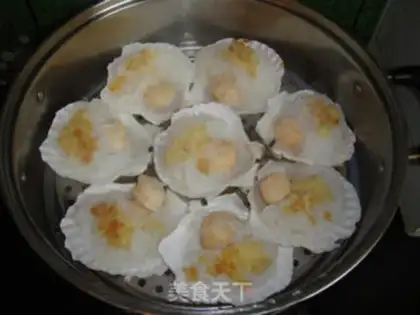 Make Garlic fan floss step 8