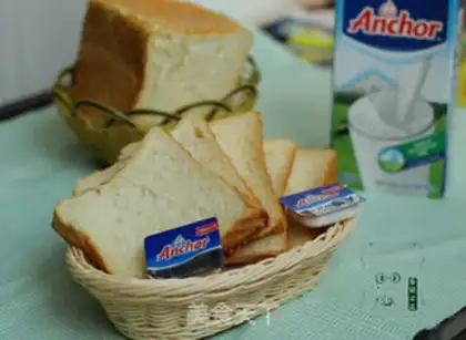 Make Milky high calcium toast step 8