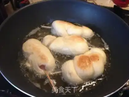 Make Ham bread step 9