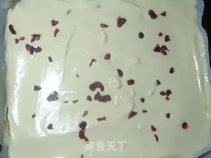 Make Cranberry roll step 12