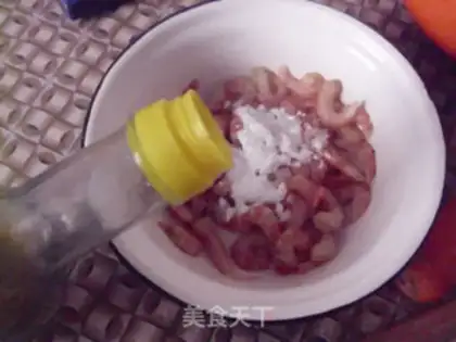 Make Sweet, sweet, sweet shrimp step 1