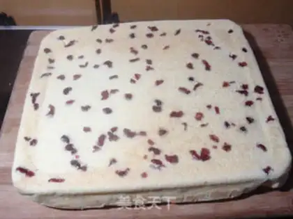 Make Cranberry roll step 15