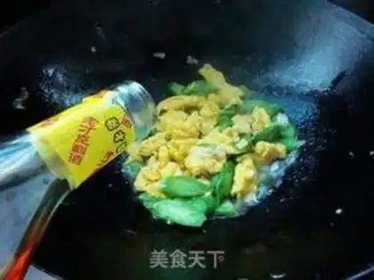 Make Mustard fried eggs step 7