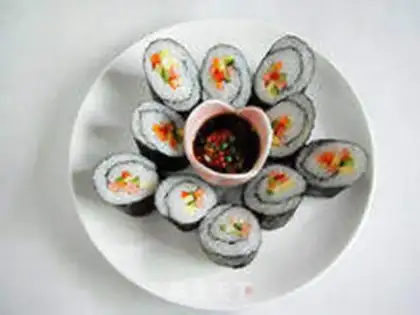 Make Sushi rolls step 13