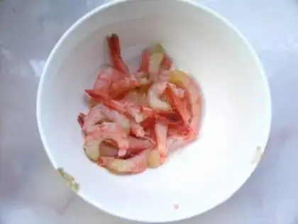 Make Emerald Gold Arctic Shrimp Roat step 2