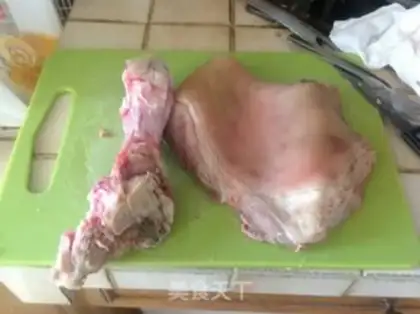 Make The ice cream red-hot elbow step 1