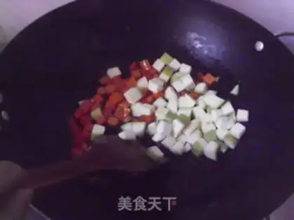 Make Sweet, sweet, sweet shrimp step 8