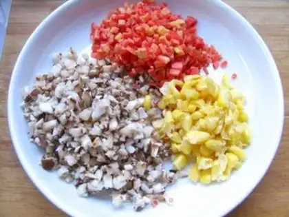 Make Emerald Gold Arctic Shrimp Roat step 10