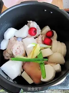 Make ♪ ♪ The radish broth ♪ step 4