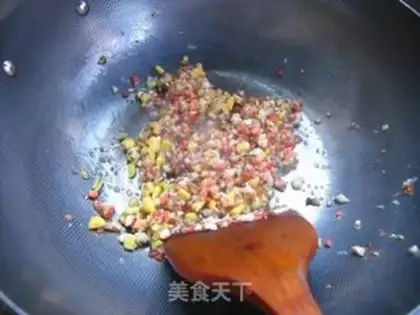 Make Emerald Gold Arctic Shrimp Roat step 11