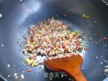 Make Emerald Gold Arctic Shrimp Roat step 12