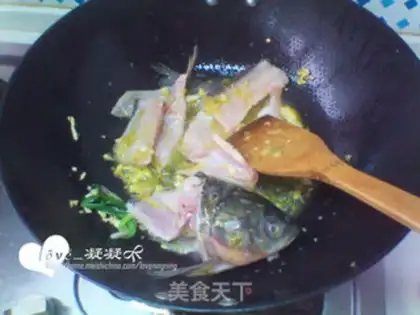 Make Home-cooked vegetables step 4